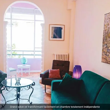 شقة Rose De Nice, Charming 65m2, Center, 5mns Sea !